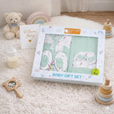 Bodycare Newborn Baby Gift Set for Boys & Girls, Cotton Clothing Set, Hospital Ready Combo Gift Hamper (7 Pcs, 0-6 Months)