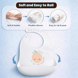 Baby Bibs Pack of 6 - Off White - F