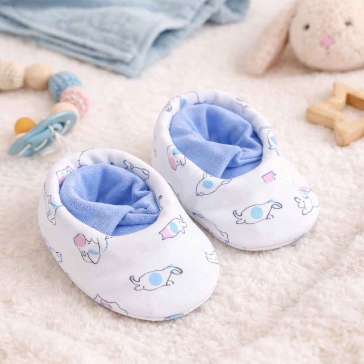 Girls Booties Pack of 6 - Color12 - F