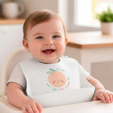 Baby Bibs Pack of 6 - Off White - F