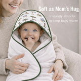 Baby Towel With Washcloth - Blanket & Washcloth - F