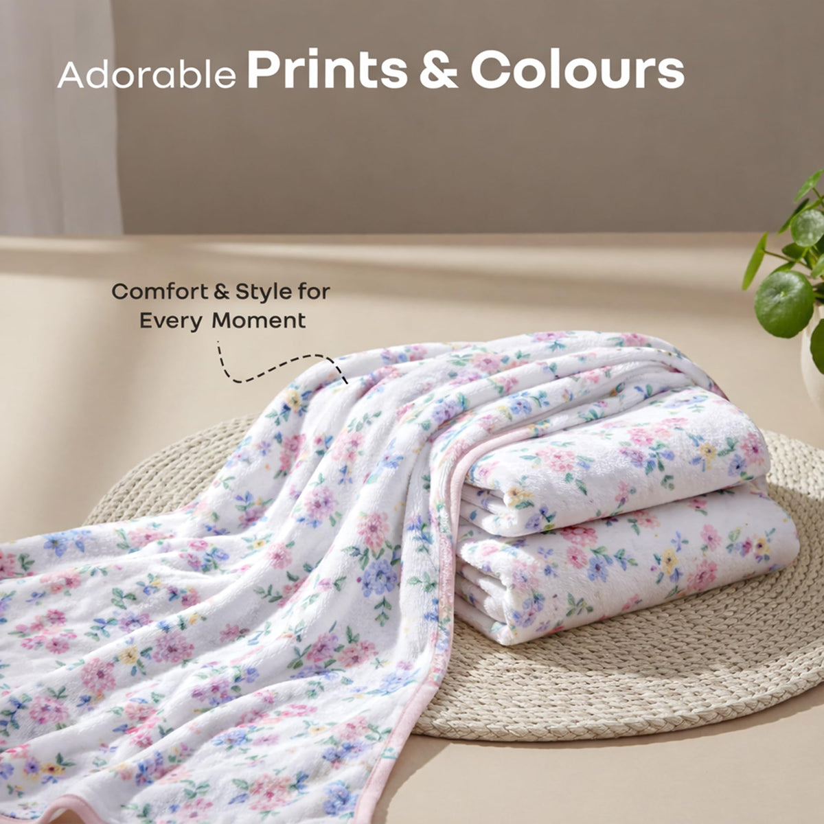 Baby Quilted Blanket - Assorted-2 - F