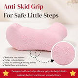 Anti Skid Ankle Length Socks for Infants Pack of 3, Soft Breathable Stretchable Daily Wear Socks