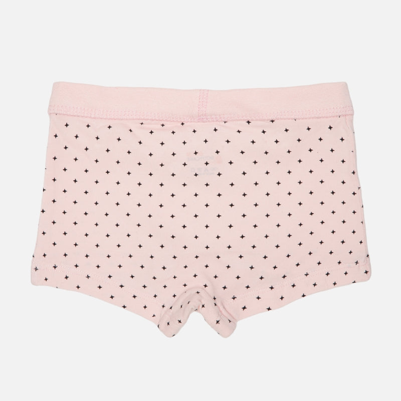 Girls 100% Cotton Boyshorts Inner Elastic Stretch Pack of 2 - Bodycare
