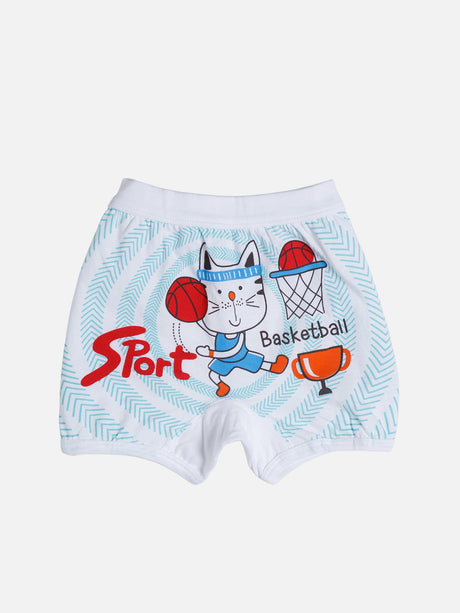 Unisex 100% Cotton Bloomer Lycra Band Pack of 3