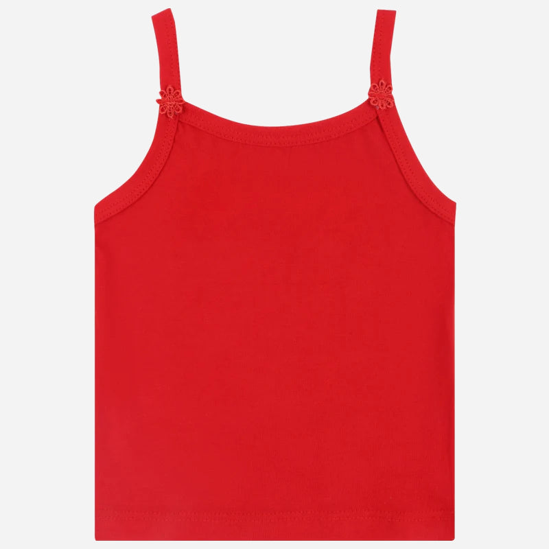 Girls Vest Dori Neck Sleeveless Pack of 6 - Bodycare