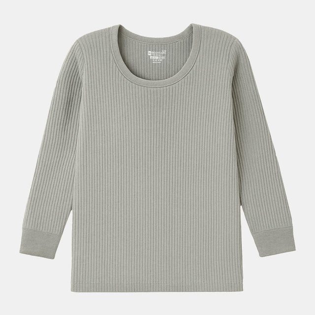 Unisex Antibacterial Thermal Top Round Neck Full Sleeves - Bodycare