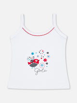 Baby Girls Vest Camisole Sleeveless Innerwear for Easy Wear, Daily Comfort and Wardrobe Essentials - Pack of 3