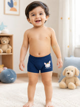 Baby Boys Trunk with Inner Elastic Waistband for Comfortable Everyday Innerwear Essentials and Regular Use - Pack of 6