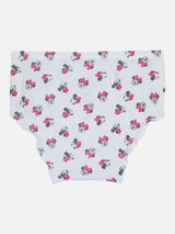 Baby Girls Minnie & Friends Innerwear Panty Cotton Solid with Inner Elastic for Everyday Comfort - Pack of 4