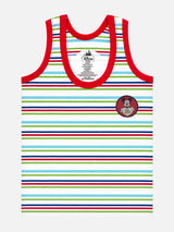 Baby Boys Mickey & Friends Innerwear Vest Cotton Regular Fit Round Neck Sleeveless for Everyday Comfort - Pack of 4