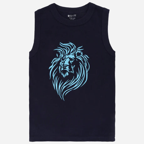 Bodycare Boys Vest Round Neck Sleeveless Pack Of 3