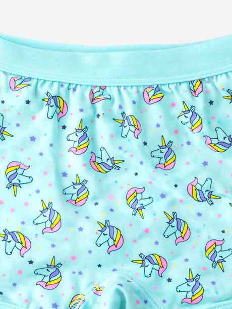 Unisex 100% Cotton Bloomer Lycra Band Pack of 3