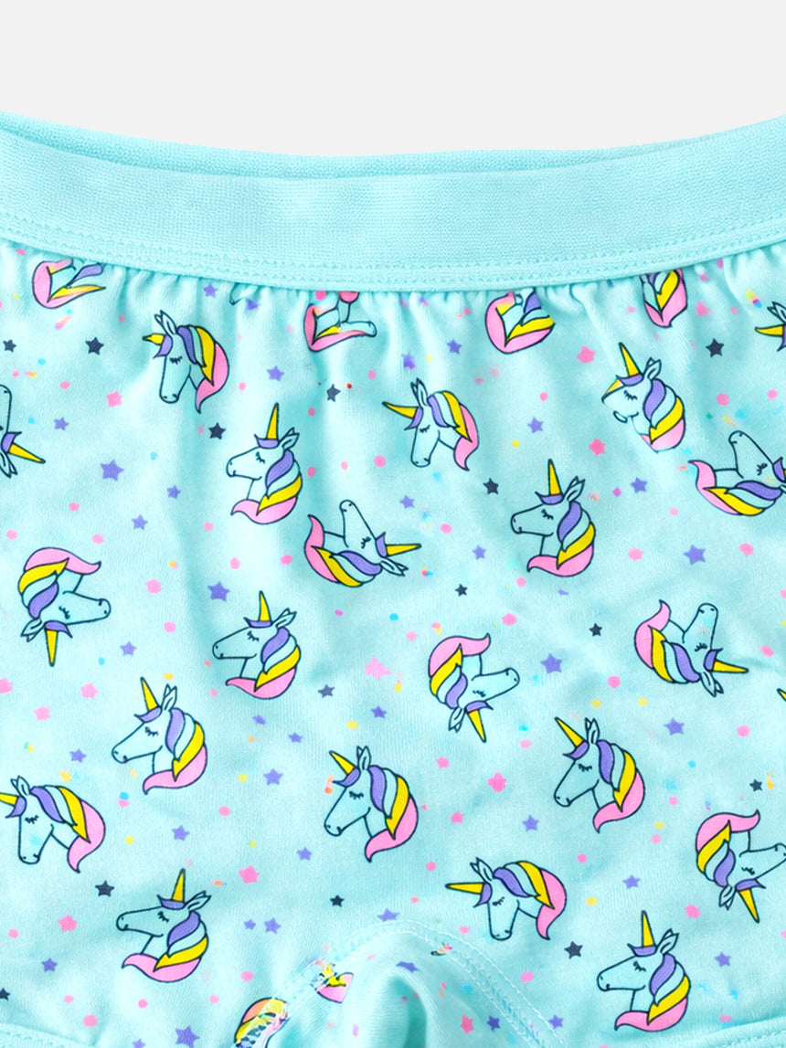 Unisex 100% Cotton Bloomer Lycra Band Pack of 3
