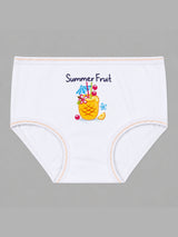 Girls Innerwear Panty with Top Elastic for Everyday Comfort, Easy Fit and Wardrobe Essentials - Pack of 3