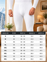Men Antibacterial Thermal Bottom for Winter Base Layering, Cold-Weather Comfort and Everyday Warm Innerwear Essentials