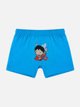 Unisex Baby 100% Cotton Trunks with Inner Elastic and Solid Styling for Everyday Innerwear Comfort - Pack of 3