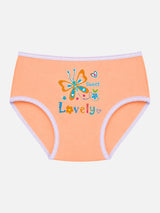 Baby Girls Cotton Printed Panty with Top Elastic Waistband for Comfortable Innerwear Essentials - Pack of 6