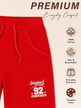 Baby Boys 100% Cotton Shorts for Everyday Casual Wear, Easy Movement and Regular Wardrobe Comfort Essentials
