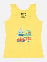 Unisex Baby 100% Cotton Round Neck Sleeveless Vest for Innerwear Comfort and Regular Use - Pack of 3