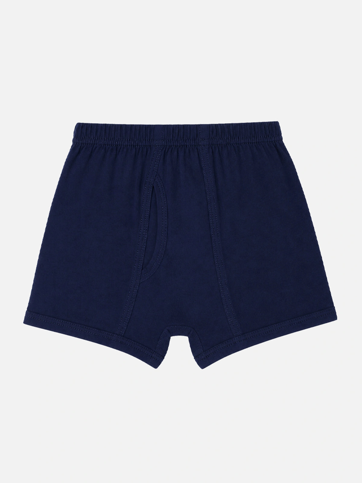 Boys 100% Cotton Innerwear Trunks with Inner Elastic for Comfortable Support, Easy Fit and Daily Movement - Pack of 3
