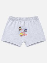 Baby Justice League 100% Cotton Innerwear Trunks with Inner Elastic Support for Everyday Comfort - Pack of 3