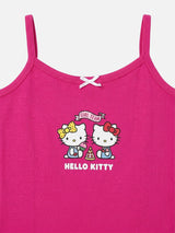 Girls Hello Kitty 100% Cotton Vest Round Neck Sleeveless Pack of 3