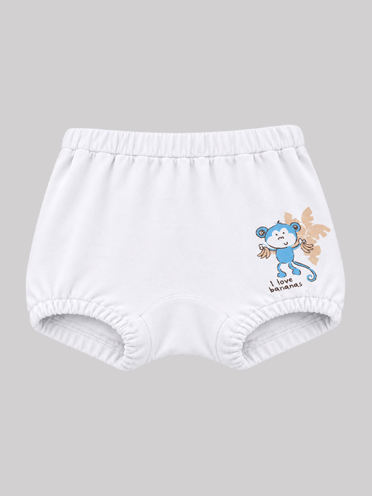 Baby Boys Trunk Underwear with Inner Elastic for Comfortable Daily Innerwear, Easy Movement and Regular Use - Pack of 3
