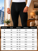 Men Antibacterial Thermal Bottom for Winter Base Layering, Cold-Weather Comfort and Everyday Warm Innerwear Essentials