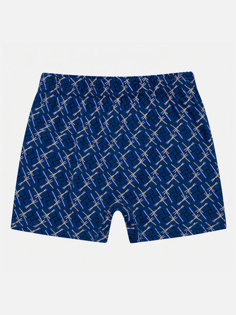Boys 100% Cotton Trunk Inner Elastic Pack of 3