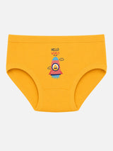 Baby Girls Printed Panty with Inner Elastic Waistband for Comfortable Innerwear Essentials and Regular Use - Pack of 6