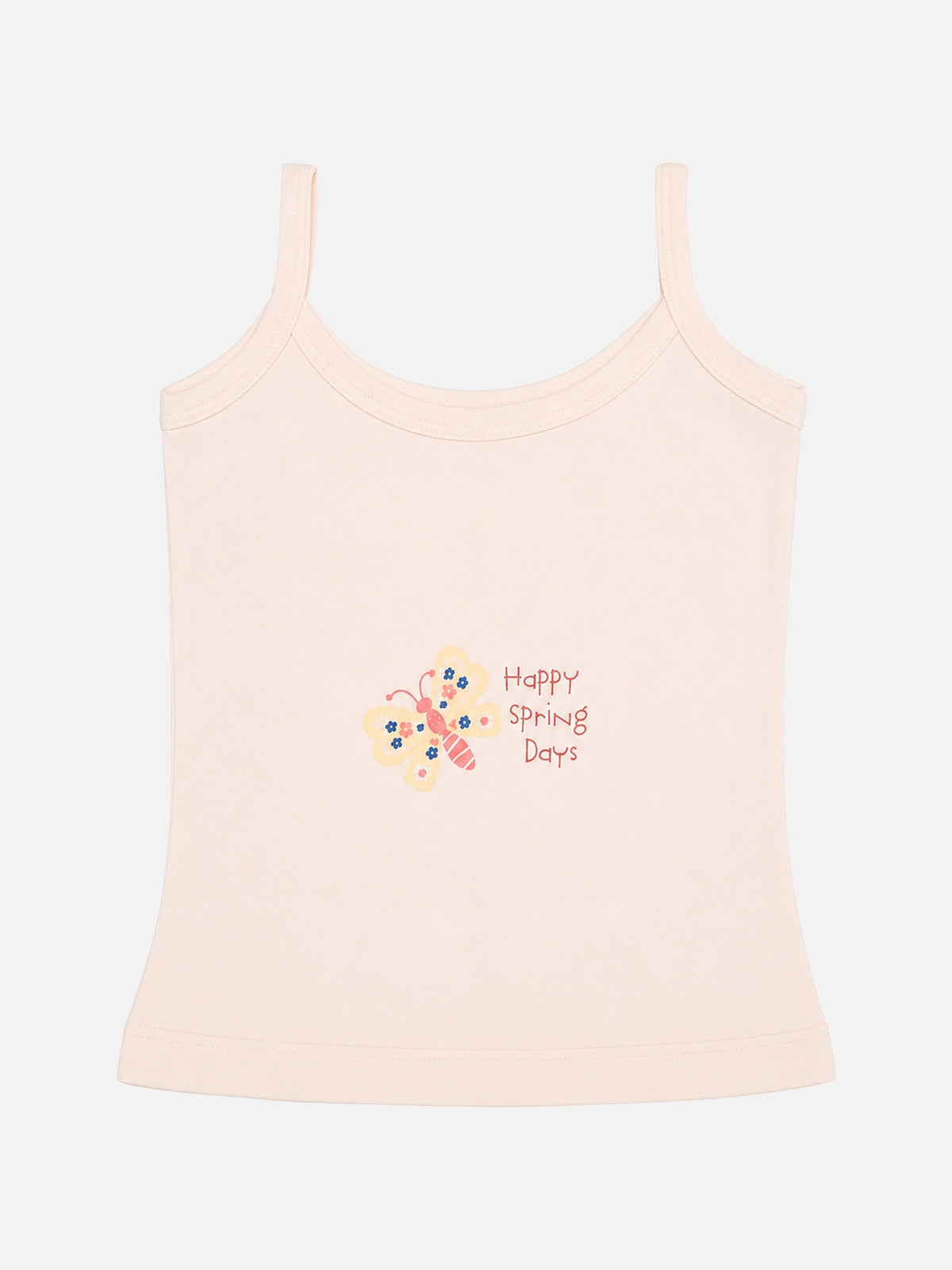 Baby Girls Minnie & Friends Innerwear Vest Camisole Sleeveless for Everyday Comfort, Easy Layering and Wardrobe Essentials - Pack of 4