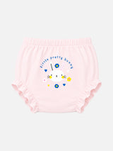 Baby Girls 100% Cotton Panty for Soft Breathable Everyday Innerwear Comfort and Regular Use - Pack of 3