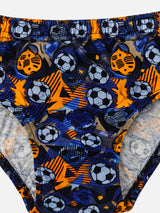 Boys 100% Cotton Brief Inner Elastic Pack of 3