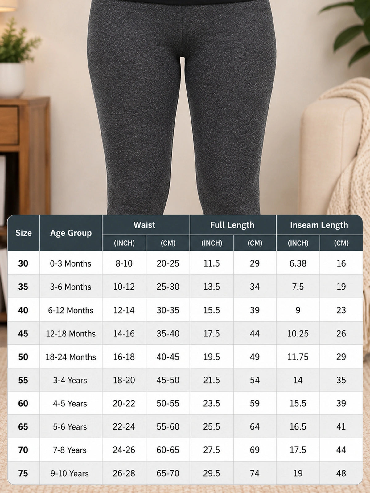 Unisex Slim Fit Thermal Lower for Warm Winter Innerwear, Comfortable Base Layer Use and Easy Movement - Pack of 2