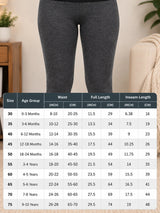 Unisex Slim Fit Thermal Lower for Warm Winter Innerwear, Comfortable Base Layer Use and Easy Movement - Pack of 2