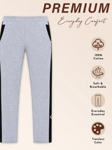 Men Cotton Track Pant with Side Pockets for Comfortable Lounge Wear, Casual Wear and Easy Everyday Movement - Pack of 1