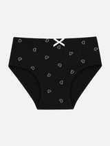 Girls Cotton Spandex Innerwear Panty with Inner Elastic for Flexible Comfort, Easy Fit and Everyday Wardrobe Essentials - Pack of 6