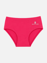 Girls Cotton Spandex Innerwear Panty with Inner Elastic for Comfortable Fit, Everyday Support and Wardrobe Essentials - Pack of 6