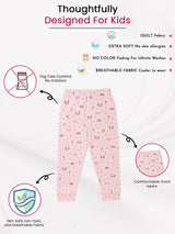 Baby All Over Print Pyjama Bottom Wear for Comfortable Sleepwear, Easy Movement and Daily Use - Pack of 3