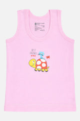 Baby Boys Sleeveless Vest with Round Neck Design for Everyday Innerwear Comfort and Regular Use - Pack of 6