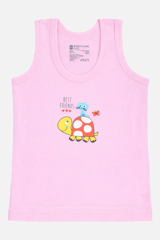 Baby Boys Sleeveless Vest with Round Neck Design for Everyday Innerwear Comfort and Regular Use - Pack of 6