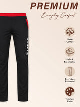 Men Cotton Track Pant with Side Pockets for Comfortable Lounge Wear, Casual Wear and Easy Everyday Movement - Pack of 1