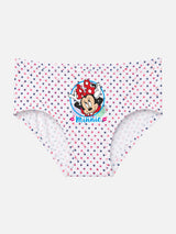 Girls Minnie & Friends 100% Cotton Innerwear Panty Inner Elastic for Everyday Innerwear Comfort, Secure Fit and Regular Use - Pack of 3