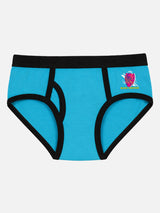 Boys Cotton Spandex Innerwear Brief with Stretch Lycra Band for Everyday Comfort and Secure Fit - Pack of 6
