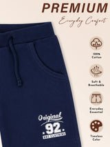 Boys Solid Shorts with Comfortable Pull-On Fit for Casual Wear, Lounge Wear and Easy Everyday Movement - Pack of 2