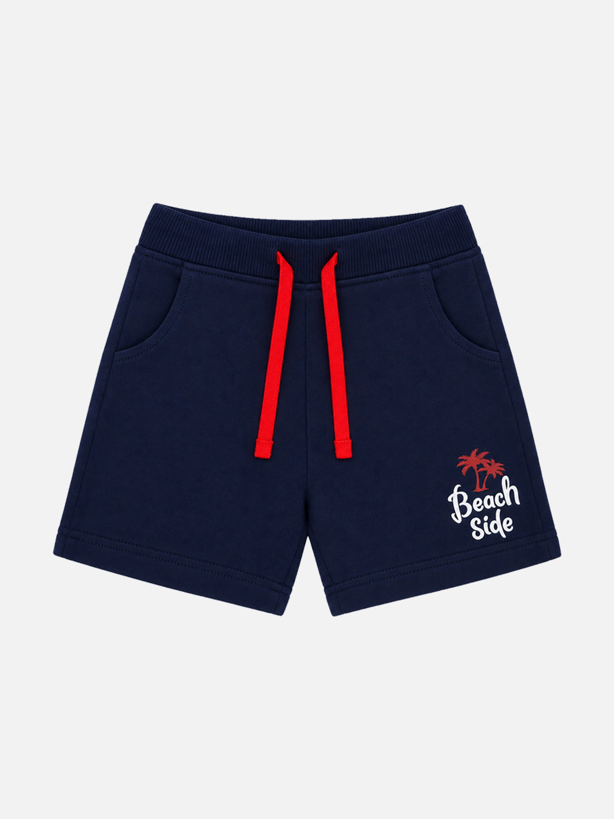 Boys Solid Shorts with Easy Pull-On Comfort for Casual Wear, Lounge Wear and Everyday Movement - Pack of 2