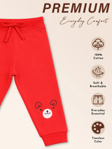 Baby Girls Cotton Track Pant for Everyday Comfort, Lounge Wear, Easy Movement and Casual Wardrobe Essentials - Pack of 1