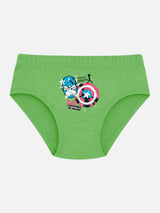 Boys Avengers Brief Inner Elastic Underwear with Character-Inspired Styling for Comfortable Daily Innerwear Use - Pack of 3