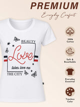 Women Solid T-Shirt Round Neck Half Sleeves with Clean Casual Styling for Everyday Wear and Layering